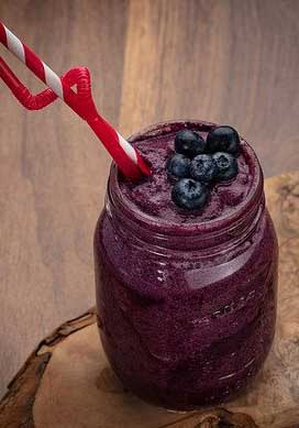 blueberry smoothie