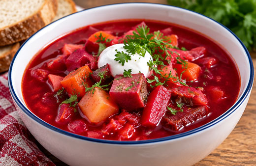 Borscht soup