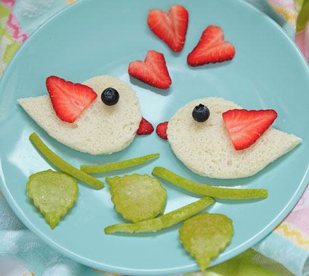 bird theme snack