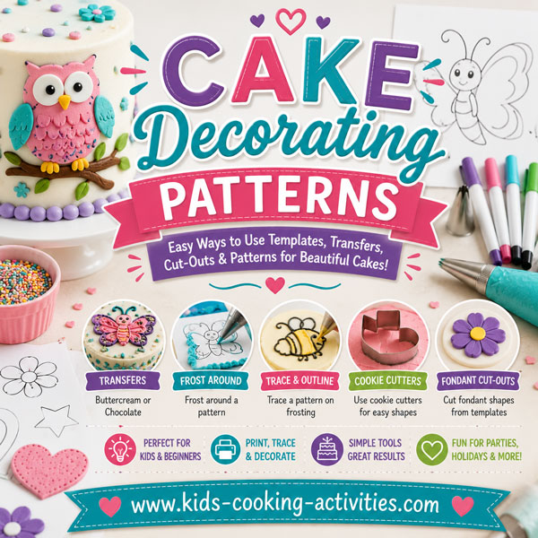 cake decorating patterns easy ways to decorate