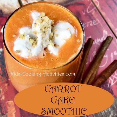 carrot cake smoothie recipe