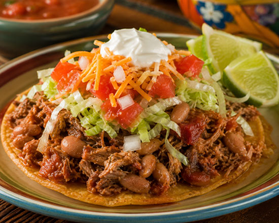 Slow cooker chalupa filling