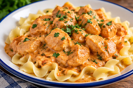 Easy Chicken Paprika