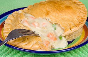 Chicken pot pie kids cooking party