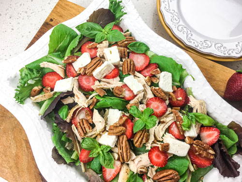 chicken strawberry salad