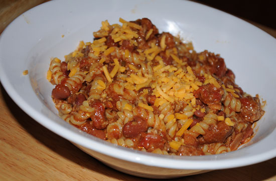 chili mac supper