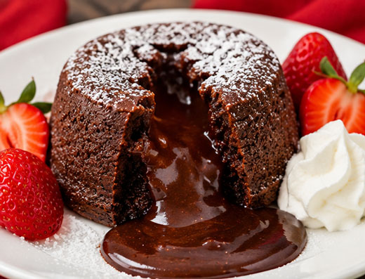 Chocolate lava cake