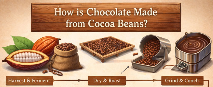 chocolate beans to liqour- CHGT