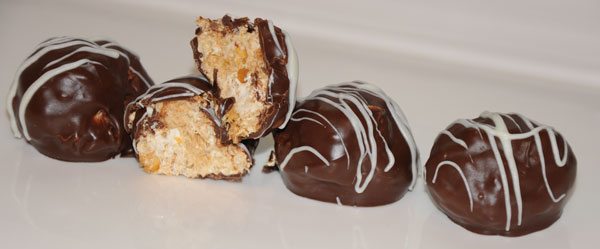 rice krispies truffles