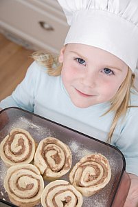 cinnamon roll baker
