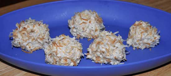 coconut chicken balls