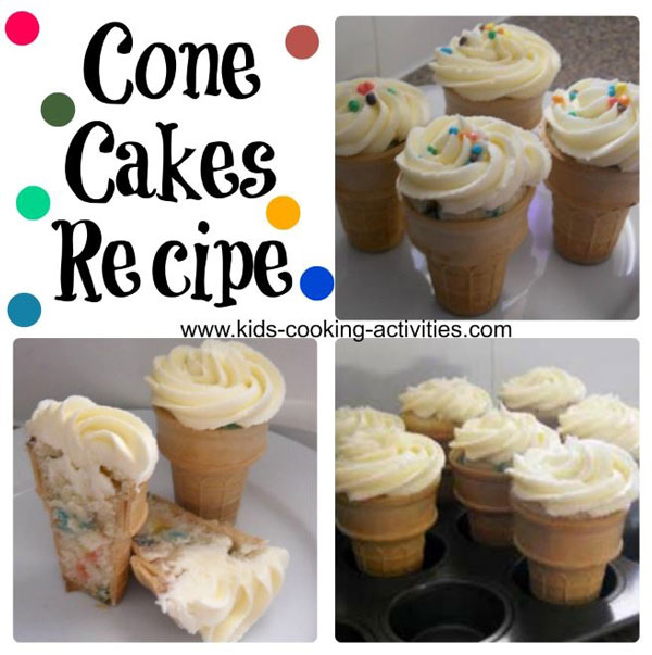 cone cakes