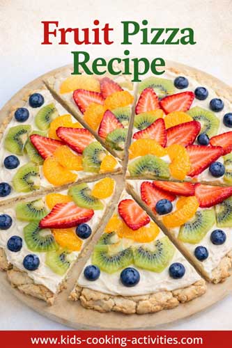fruit cookie pizza- CHGT