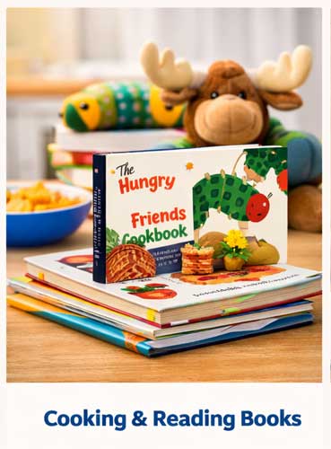 Cooking with books and story-based food activities