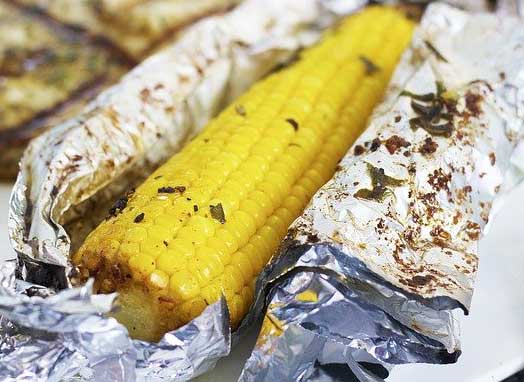 grilled corn