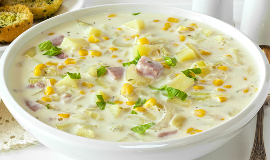 ham corn chowder