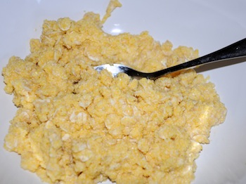 cornmeal scrub