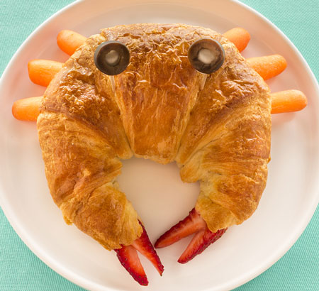 crab crossiant