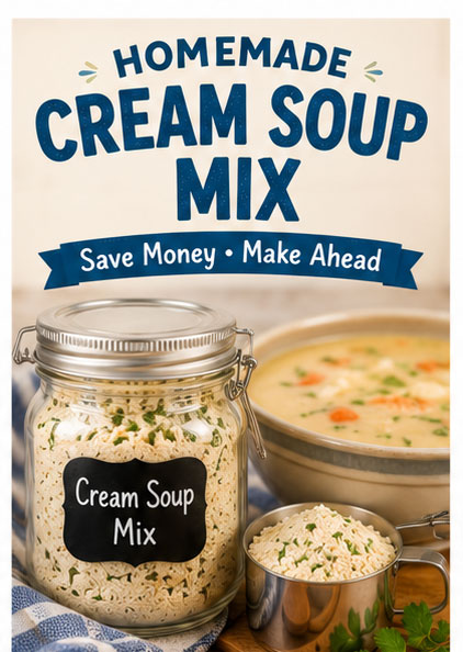 Homemade cream soup mix