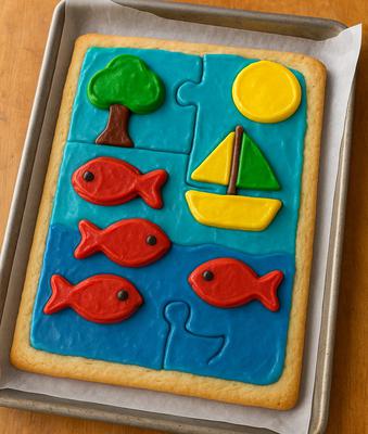 Creative cookie puzzle