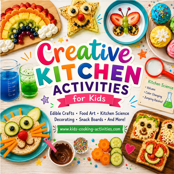 creative kitchen activities for kids