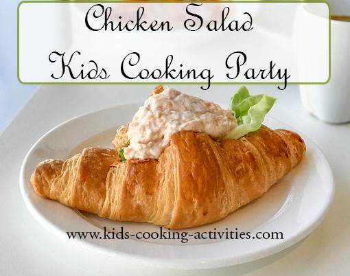 chicken salad kids cooking
