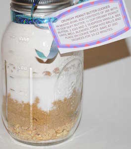 crunchy peanut butter cookie jar mixes