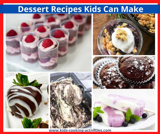 desserts kids can make