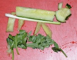 veggie skeleton