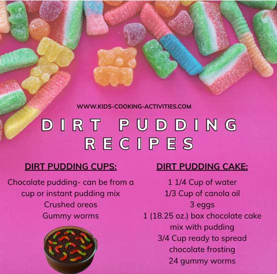 dirt cakes