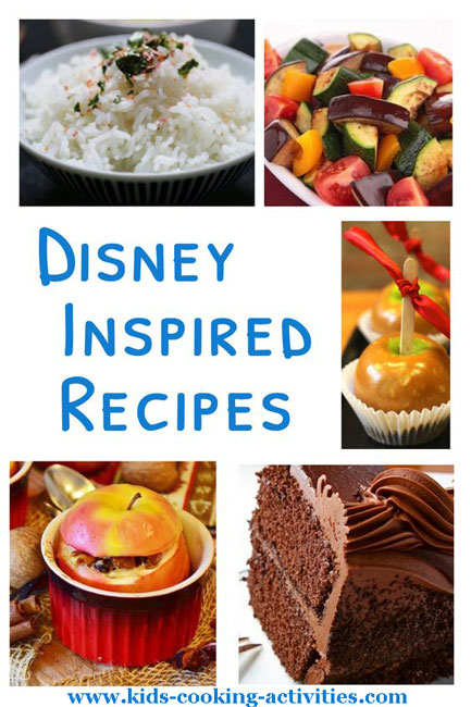 Disney Theme Recipes
