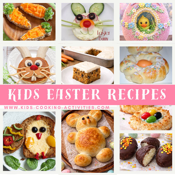 easter kids cooking ideas collage-chgtkca