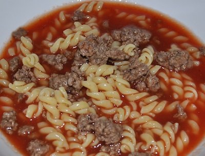 simple hamburger soup