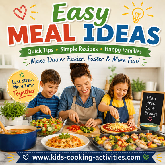 Easy meal ideas for busy families