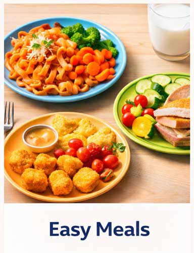 Recipe index and easy recipes for kids