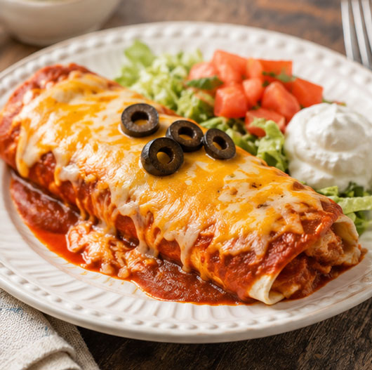 icken or turkey enchilada casserole with enchilada sauce