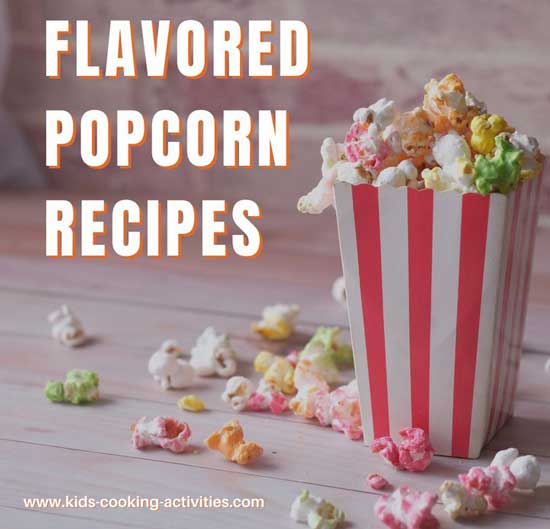 flavored popcorn
