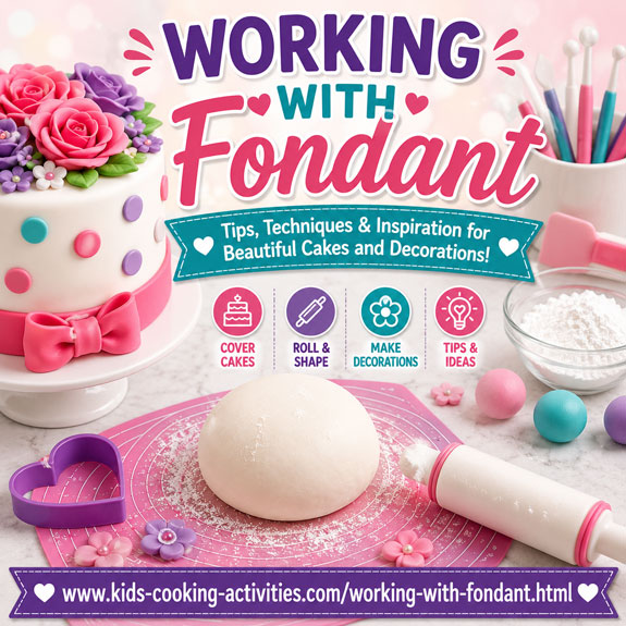 working with fondant for kids