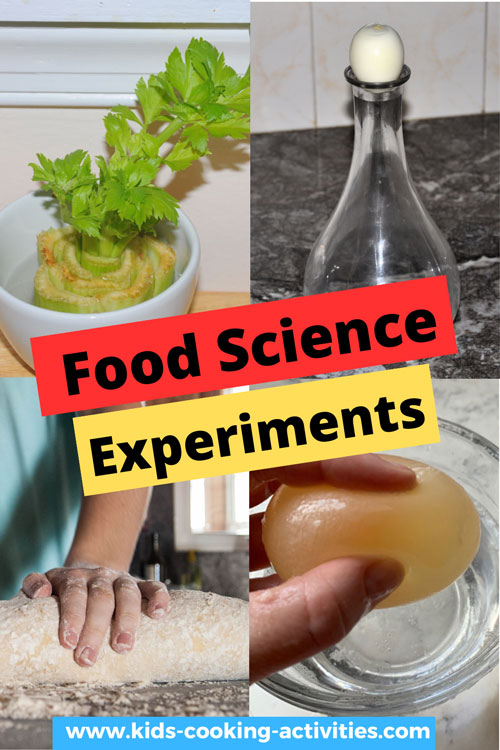 Food science experiments for kids