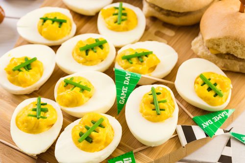 football design deviled eggs