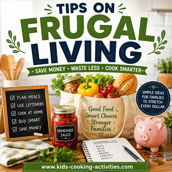 Tips on frugal living for families