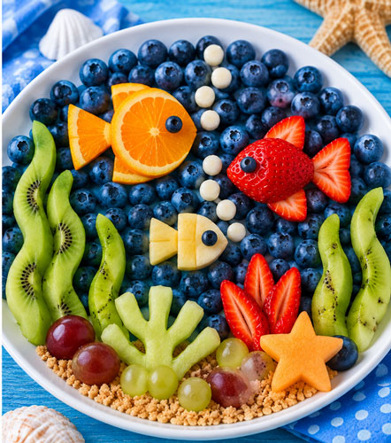Fruit Ocean Scene