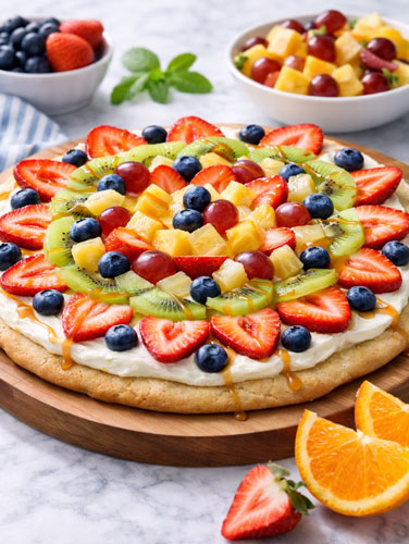 fruit pizza