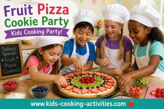 Cookie pizza activity