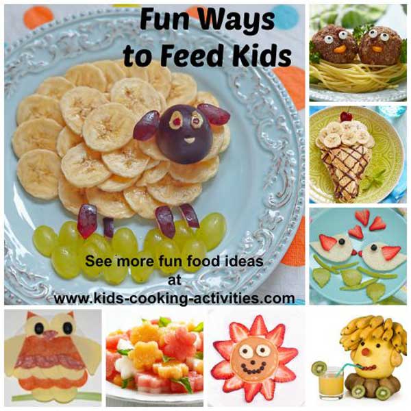 fun ways to feed your kids ideas