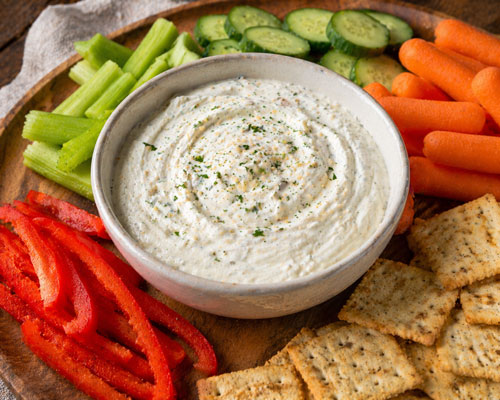 Garlic cheese dip