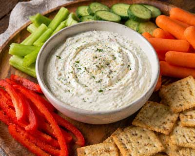 garlic cheese dip