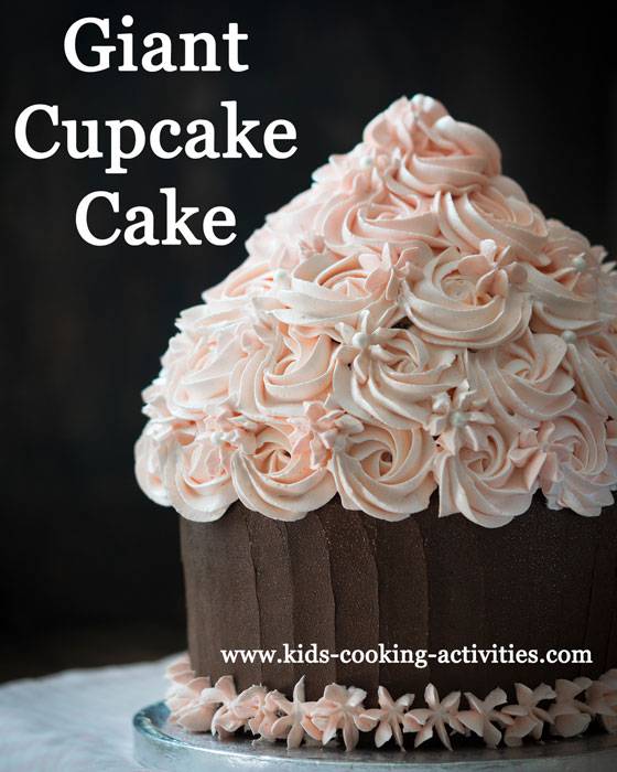 How to Make a Giant Cupcake Cake, Wilton's Baking Blog