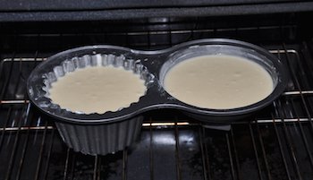 giant batter in oven