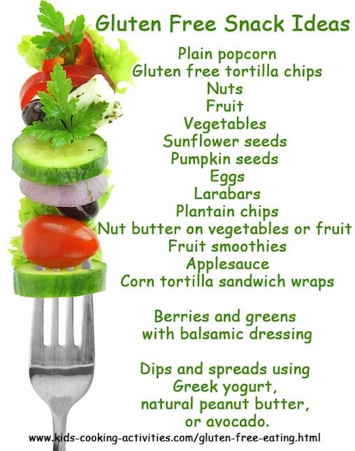 gluten free snack ideas